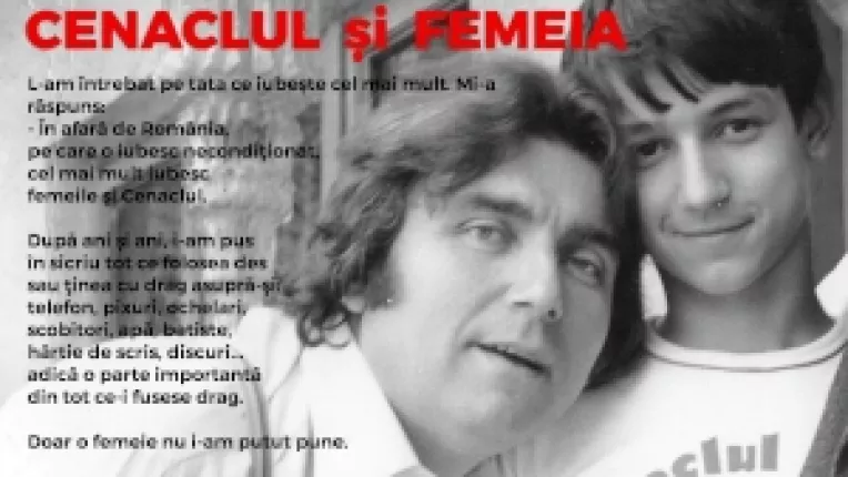 Andrei Paunescu despre marile iubiri ale tatalui sau, poetul Adrian Paunescu:  CENACLUL SI FEMEIA