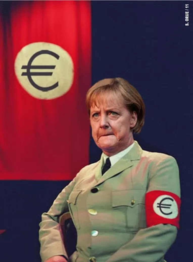 Cel mai periculos lider al Europei: Angela Merkel este antipatizata de britanici, greci, italieni si romani