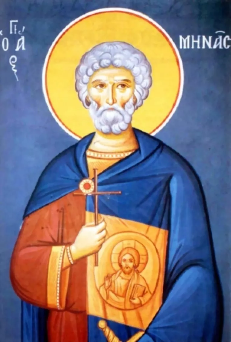 CRESTIN ORTODOX: Sfantul Mina, ocrotitorul celor pagubiti