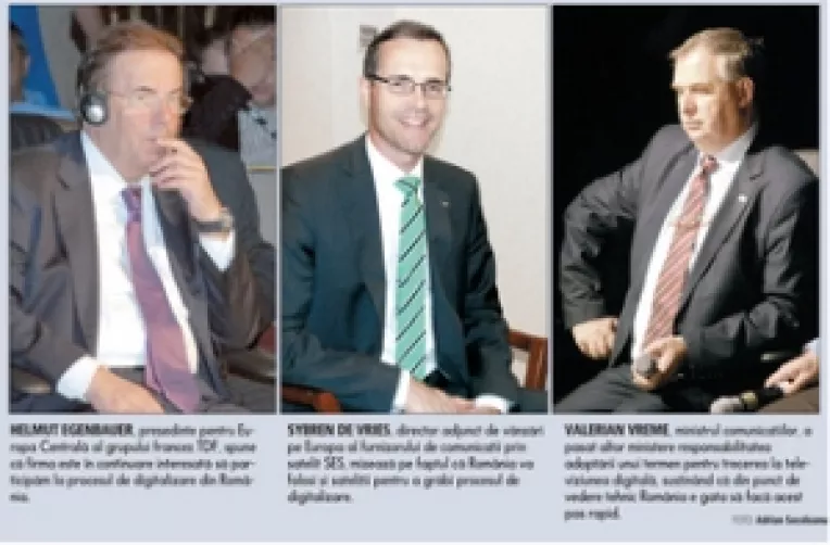 Grupul francez TDF si SES interesate de introducerea televiziunii digitale in Romania