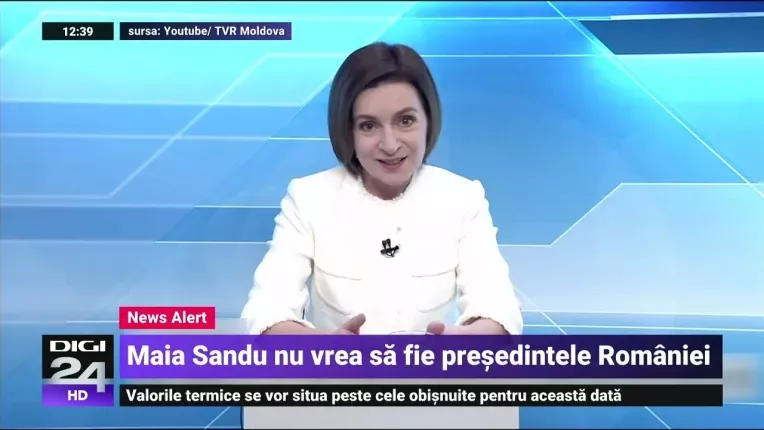 Maia Sandu: Vreau sa fie foarte clar, nu candidez la nicio functie in Romania