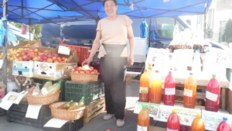 Mioara Cotea: Sucuri de mere, in combinatii diferite, si socata, pe platforma de la Academia Militara!