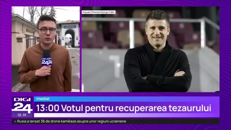 Presedintele Rapidului, Daniel Niculae, a fost ridicat de mascati si dus la audieri