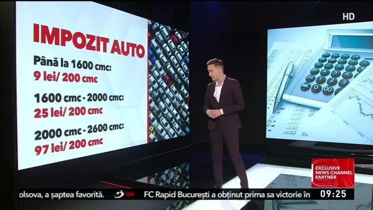 Taxe si impozite mai mari cu peste 13% de anul viitor, pentru bucuresteni