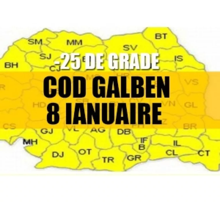 Vremea geroasa va persista in majoritatea regiunilor si pe parcursul saptamanii viitoare